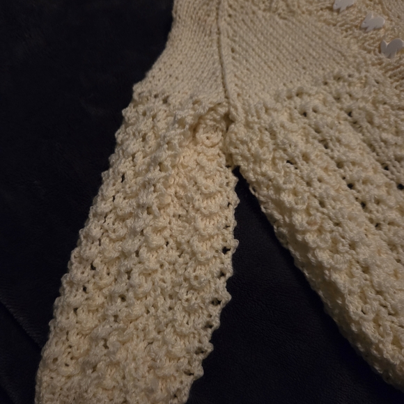 Yellow Knit Infant Sweater - Picture 5 of 9
